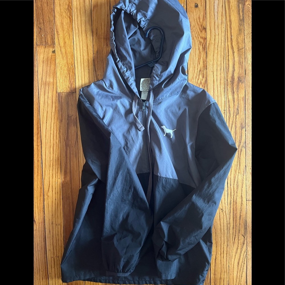 Love PINK pullover rain coat